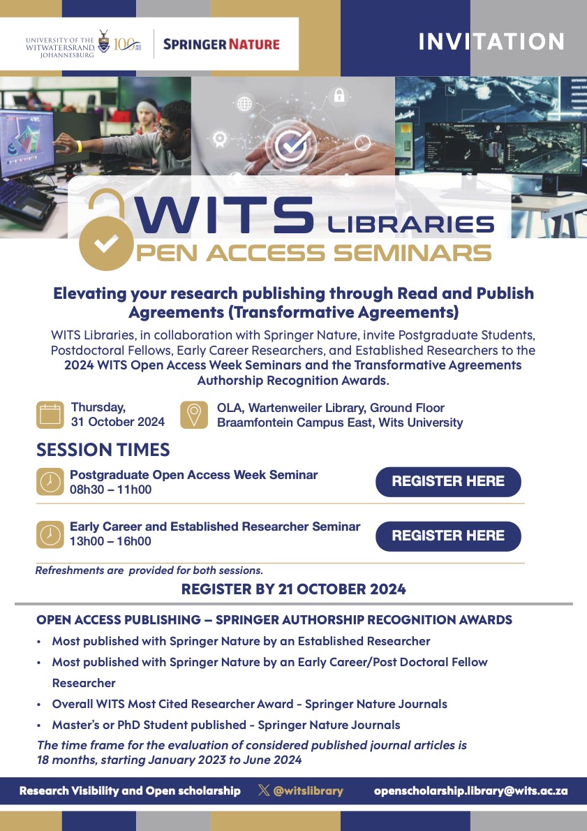 WITS Open Access Week